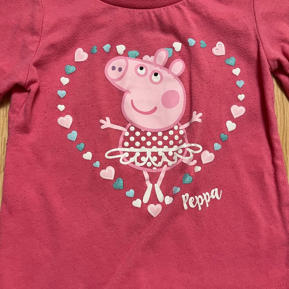 Lot of 6 girls long sleeved shirts. Size 3T. Various brands.